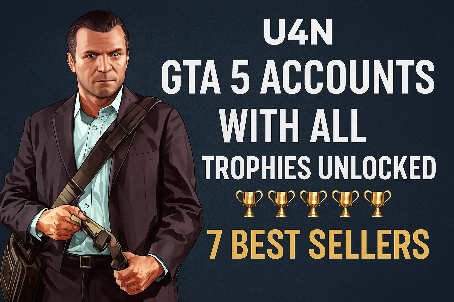 GTA 5 Accounts with All Trophies Unlocked: 7 Best Sellers