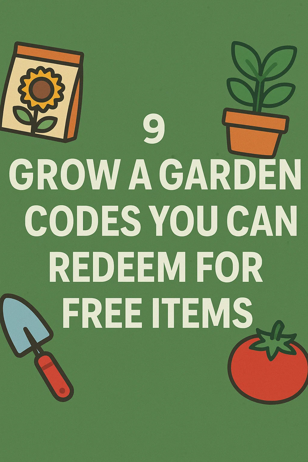9 Grow A Garden Codes You Can Redeem for Free Items