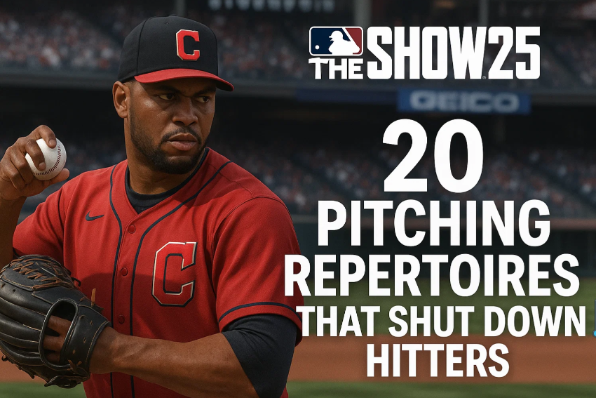 MLB The Show 25: 20 Pitching Repertoires That Shut Down Hitters