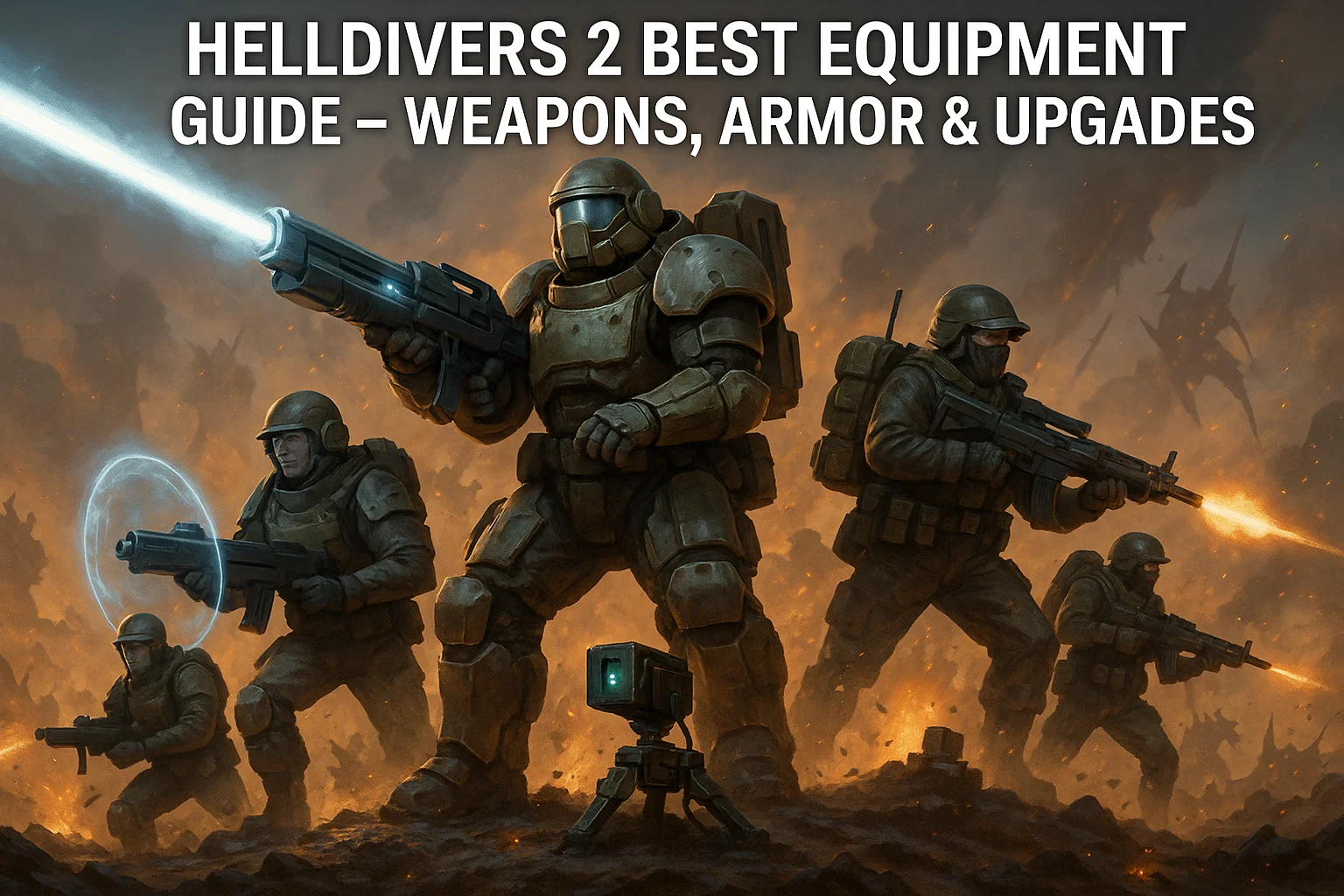 Helldivers 2 Best Equipment Guide – Weapons, Armor & Upgrades