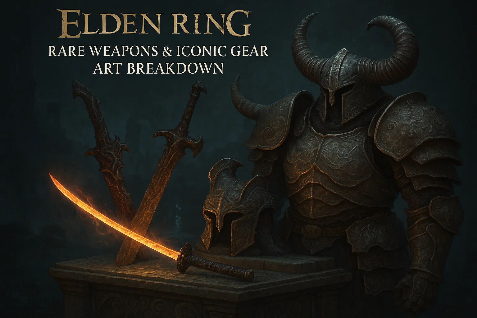 Elden Ring Items Art Breakdown – Rare Weapons & Iconic Gear