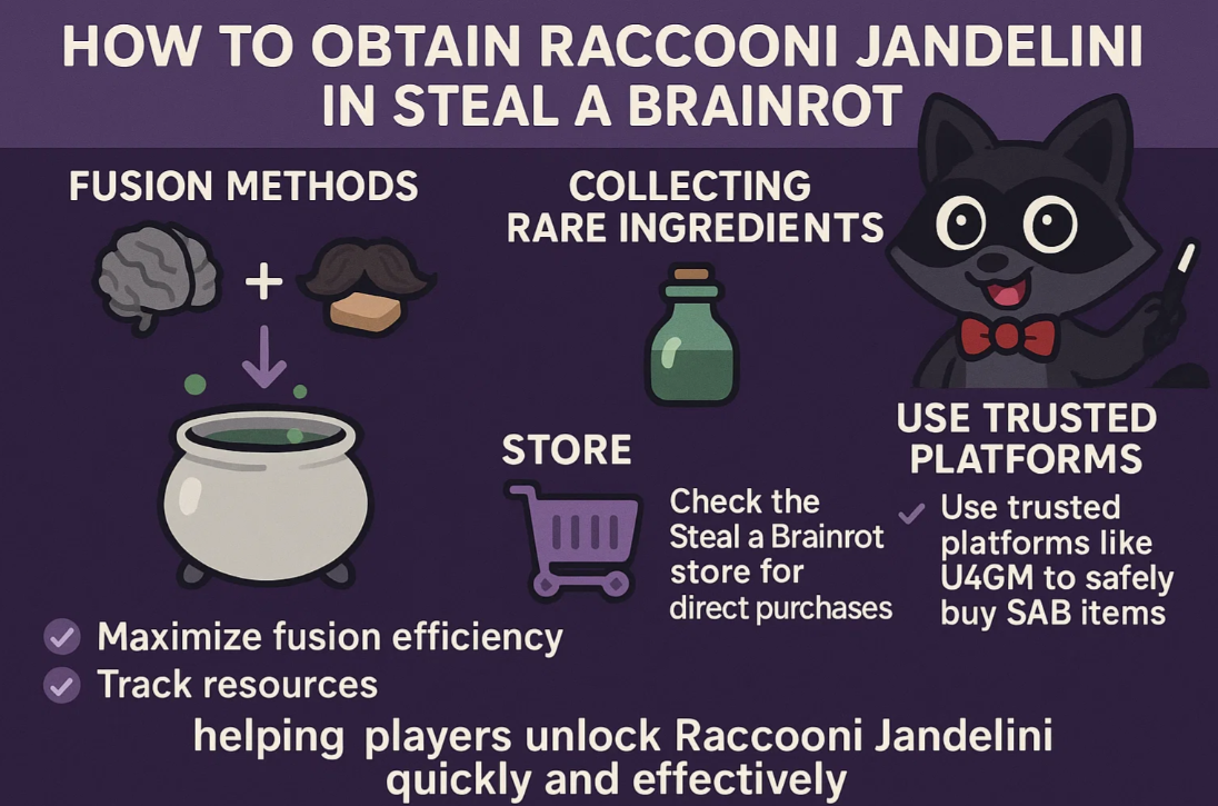 How to Get Raccooni Jandelini in Steal A Brainrot