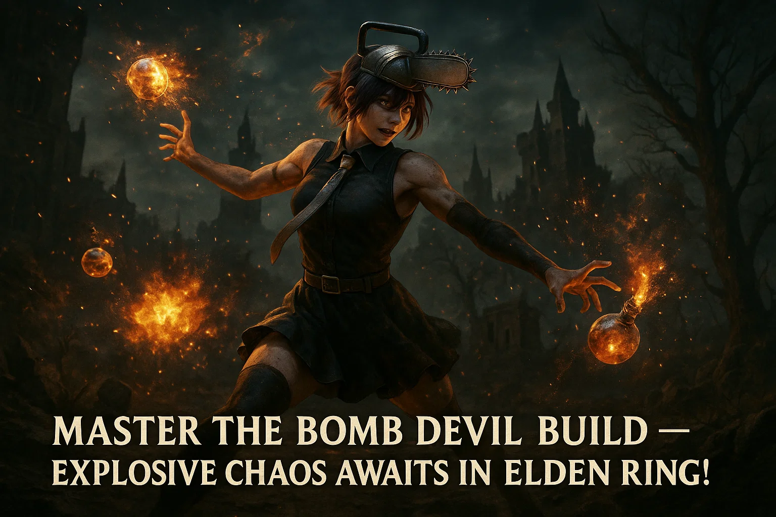 Building the Perfect Bomb Devil Build in Elden Ring: Explosions, Style, and Strategy