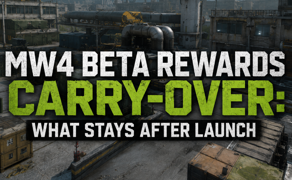 MW4 Beta Rewards Carry-Over: What Stays After Launch
