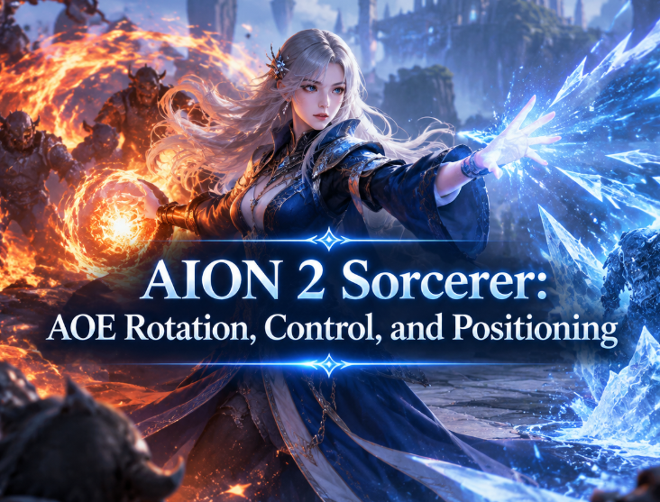 AION 2 Sorcerer: AOE Rotation, Control, and Positioning